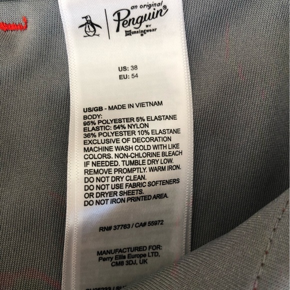 Red tartan golf shorts - Picture 4 of 4